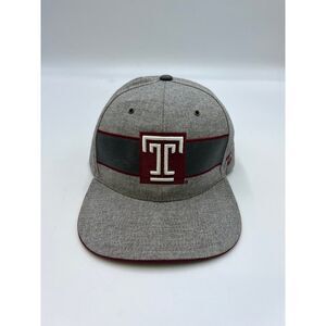 Temple University Snapback hat cap 90s Y2K